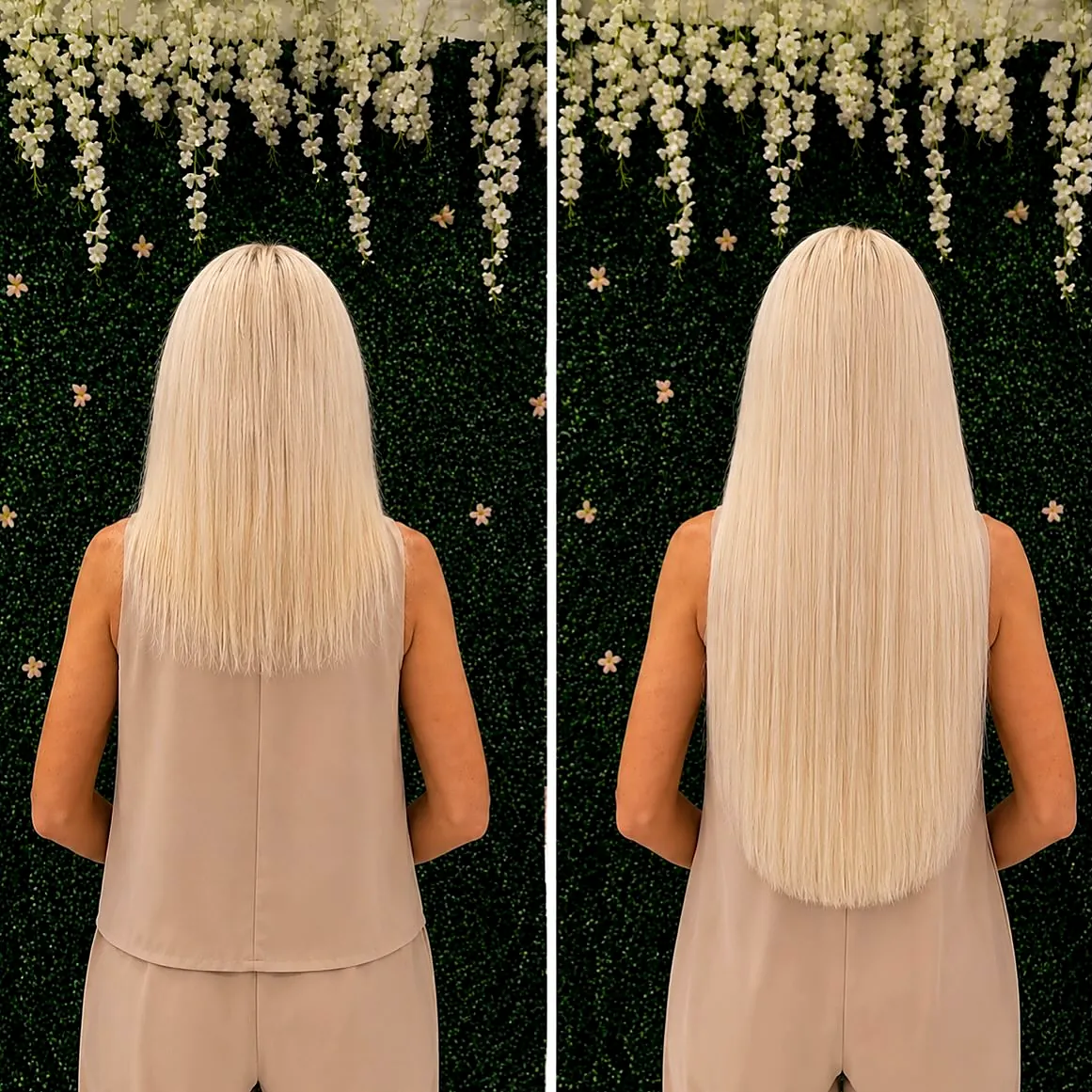 Przedłużanie, jasny blond, 60 cm · 150 g